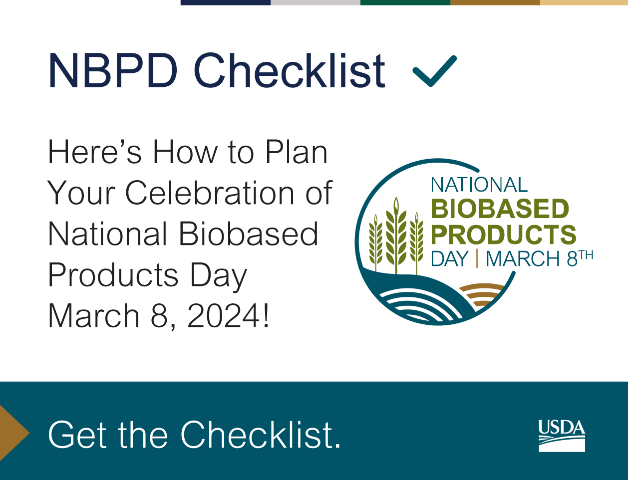 National Biobased Products Date
